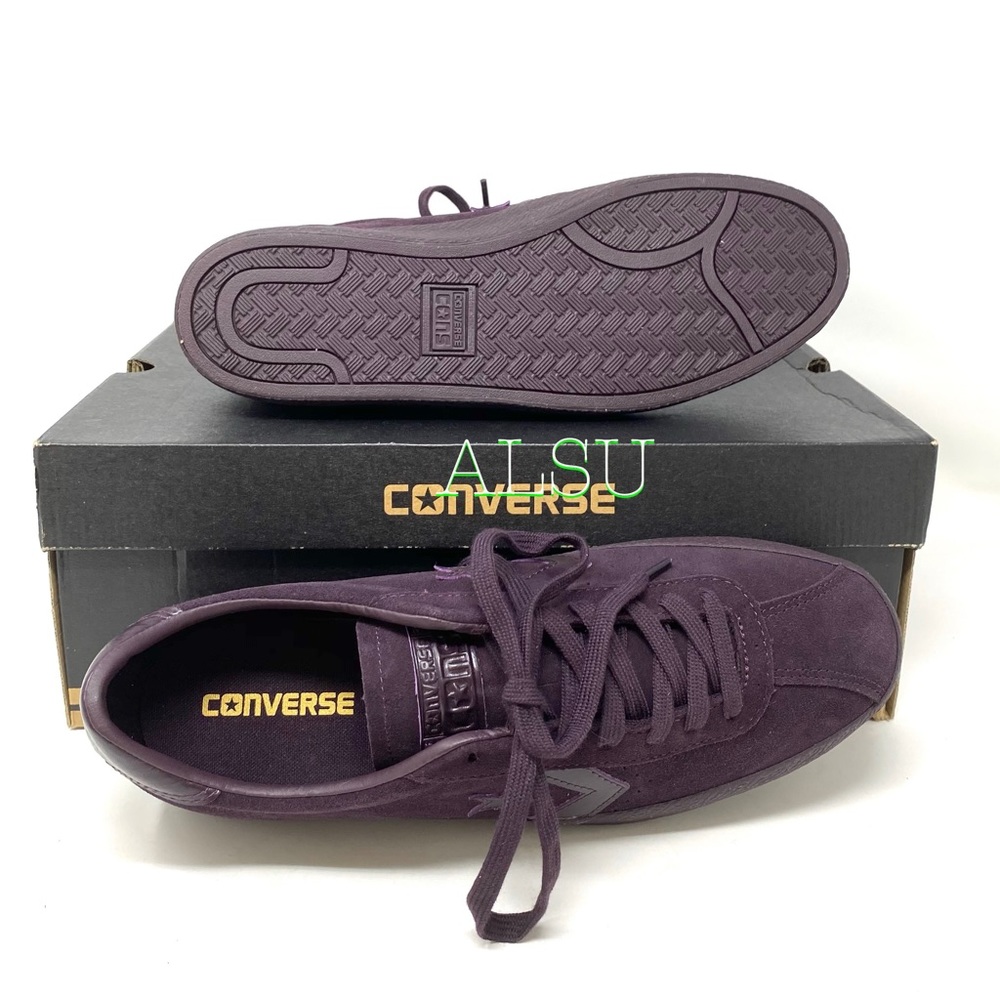 Converse Cons Break Point Men Sneakers Suede Cherr - Picture 2 of 11
